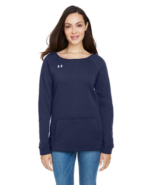 Ladies' Hustle Fleece Crewneck  Sweatshirt