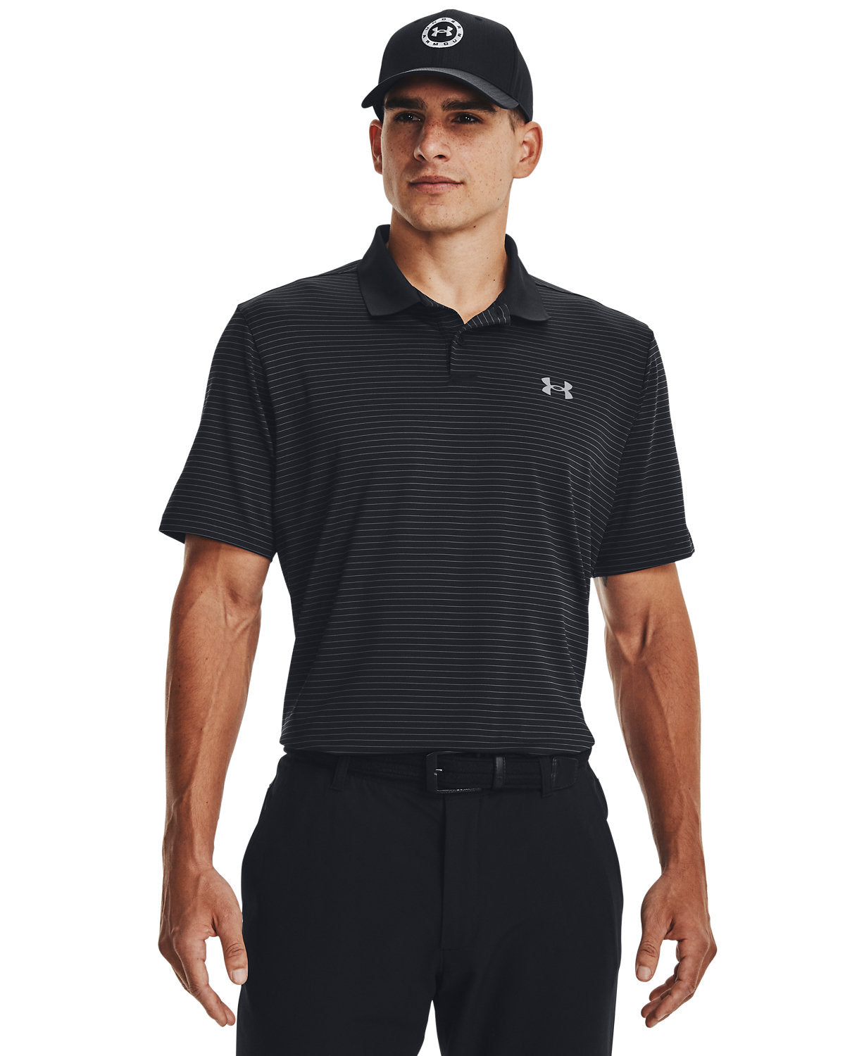 Men's 3.0 Striped Perf Polo