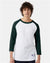 2208 Three-Quarter Raglan Sleeve Baseball T-Shirt