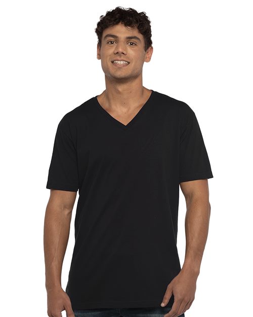 3206 Cotton V-Neck T-Shirt