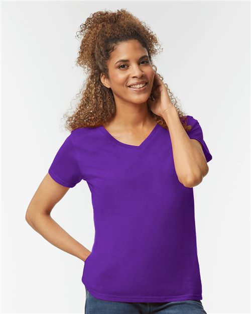 3461 Heavy Cotton™ Women’s V-Neck T-Shirt