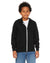 Youth Sponge Fleece Full-Zip Hooded Sweatshirt