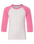 4159 Youth CVC Three-Quarter Sleeve Raglan T-Shirt