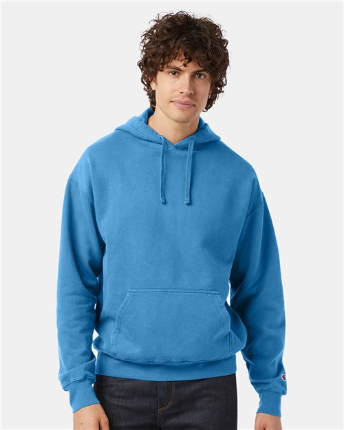 8254 Garment-Dyed Hooded Sweatshirt