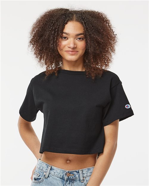 9285 Women's Heritage Jersey Crop T-Shirt